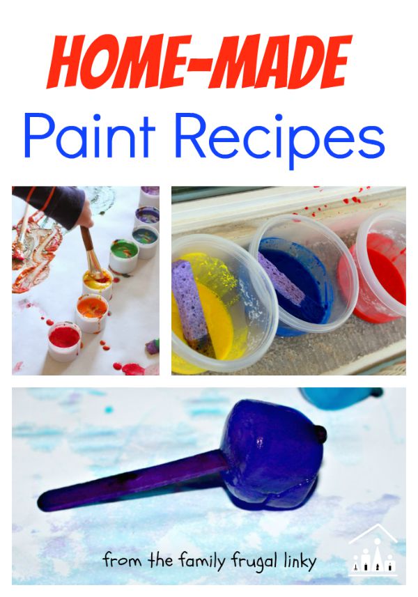 home made paint recipes