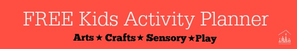 Free Kids Activity Planner Arts Crafts Sensory Play
