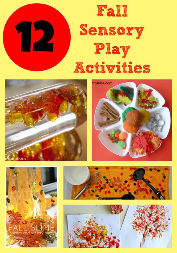 12 Fall Sensory Play Activities