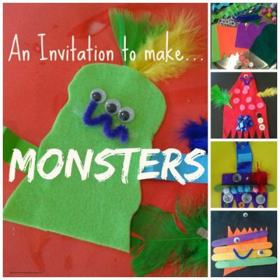 monster activities for kids