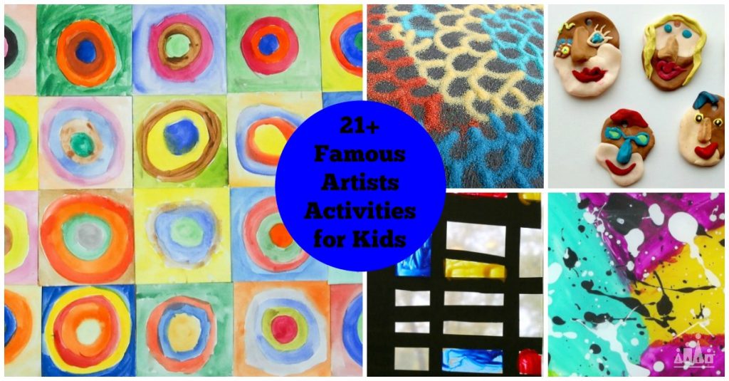 Art Projects for Kids Inspired by Famous Artists