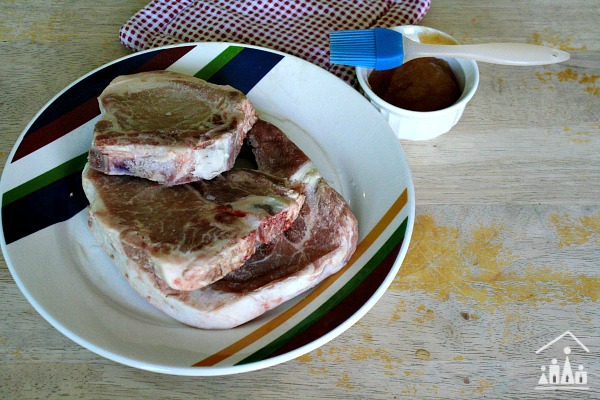 Grilled Pork Chops with Apple Butter Ingredients 
