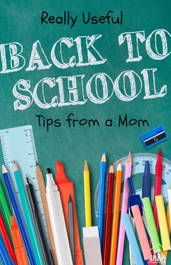 Back to School Tips from a Mom