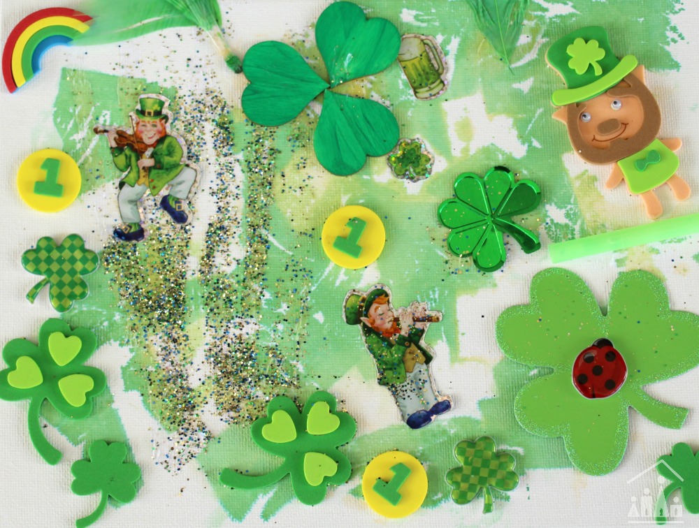 St Patrick's Day Collage for Kids